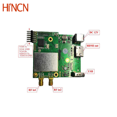 VHF UHF COFDM Video 433 Mhz Transmitter Module 2.4 Ghz TX RX For UAV UGV
