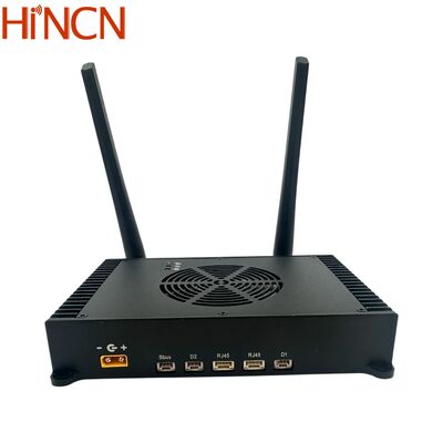 UAV Long Range Video Transmitter 100Mbps Professional Aerial Video Transmission System