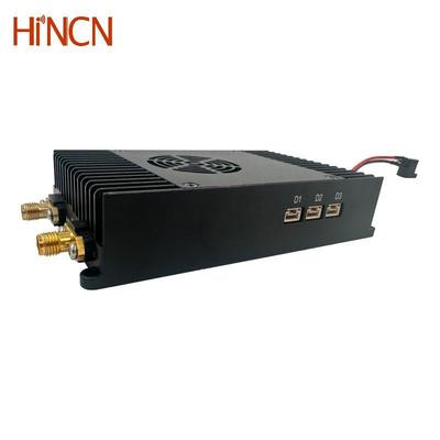 80km Aircraft Video Data Link Transmitter 28V IP TDD Frequency Hopping Transceiver