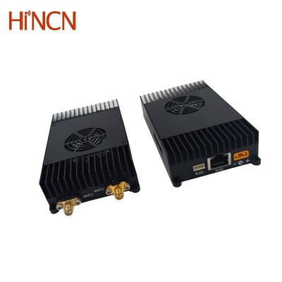 80km Aircraft Video Data Link Transmitter 28V IP TDD Frequency Hopping Transceiver