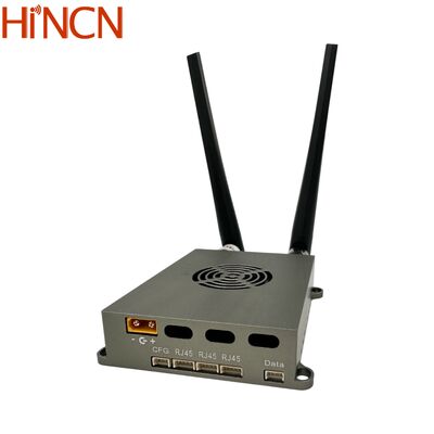 เครื่องส่งวิดีโอ Drone เครื่องรับข้อมูลวิดีโอ IP ด้วยระยะทาง 30 กม.